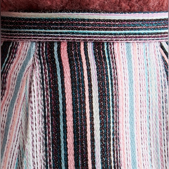 NWT IRO | High-Waisted Striped Toile Shorts - Picture 5 of 7